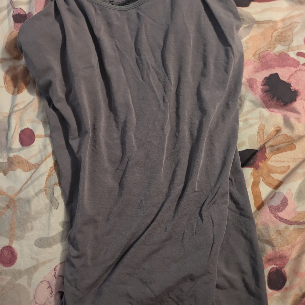 Bamboobies XL Grey Nursing Cami